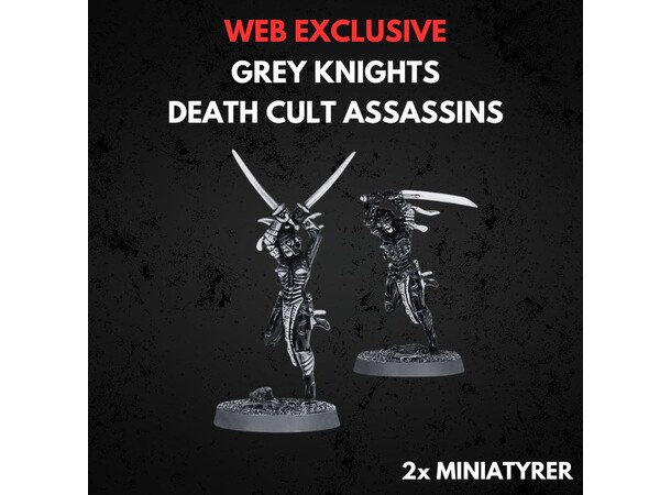 Grey Knights Death Cult Assassins Warhammer 40K