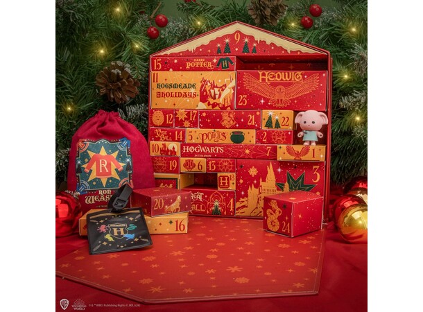 Harry Potter Julekalender 2024 Advent Calendar Deluxe 