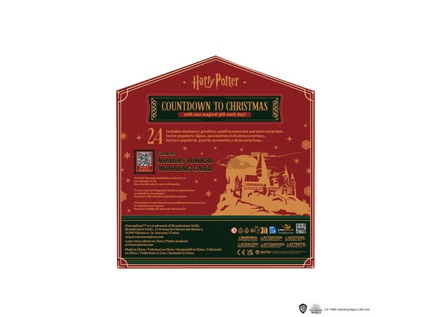 Harry Potter Julekalender 2024 Advent Calendar Deluxe 