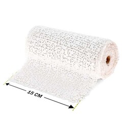Hobby Plaster Cloth Gipsduk 15x450 cm Klar til bruk, skal kun fuktes