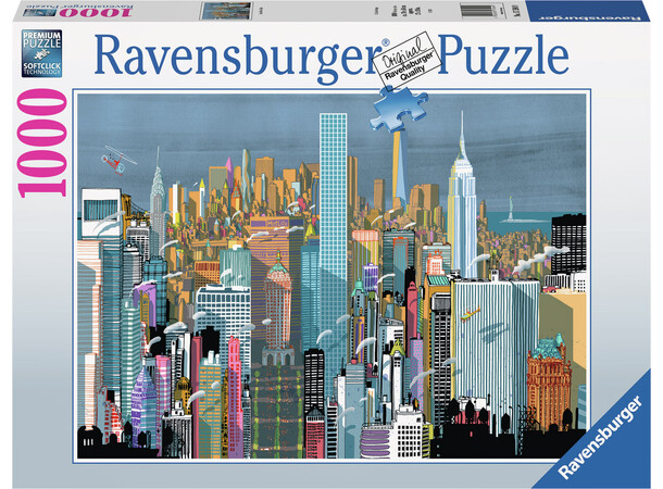 I Am In New York 1000 bitar Pussel Ravensburger Puzzle 
