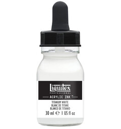 Ink Acrylic Titanium White Liquitex 432 - 30 ml