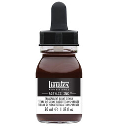 Ink Acrylic Transparent Burnt Sienna Liquitex 129 - 30 ml