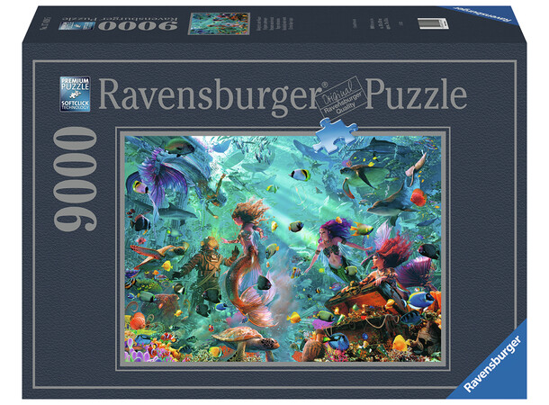 Kingdom Under Water 9000 biter Ravensburger Puzzle Puslespill