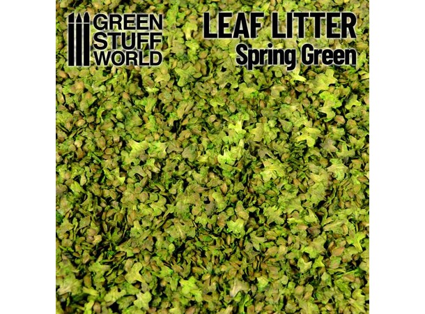 Leaf Litter Spring Miniatyrblad Green Stuff World 
