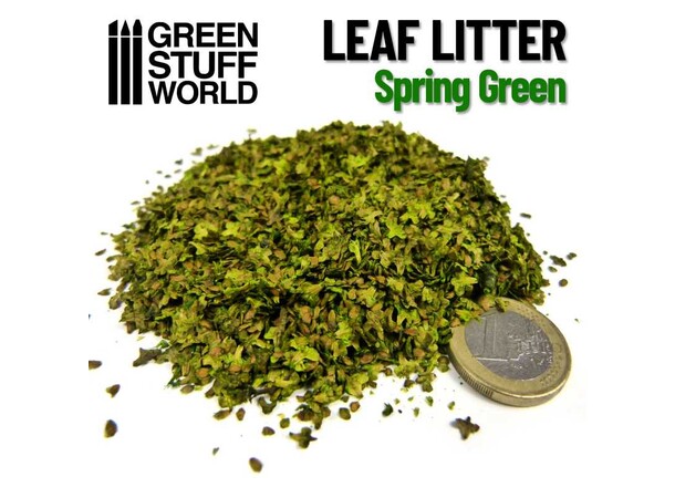 Leaf Litter Spring Miniatyrblad Green Stuff World 