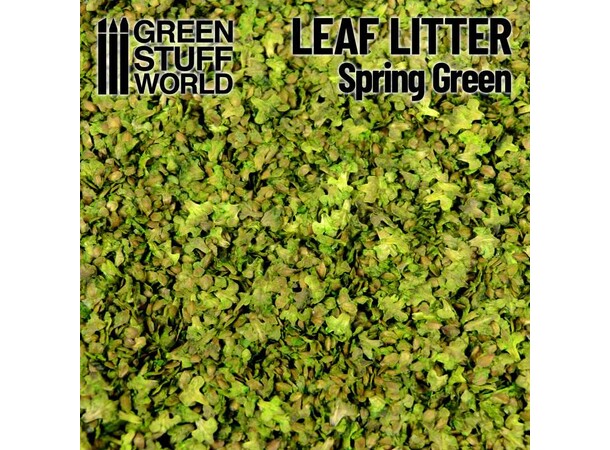 Leaf Litter Spring Miniatyrblader Green Stuff World