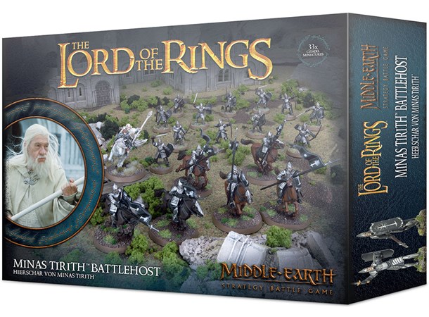 Lord of the Rings Minas Tirith Battlehos Middle-earth Strategy Battle Game