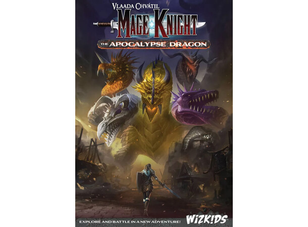 Mage Knight The Apocalypse Dragon Exp Utvidelse til Mage Knight