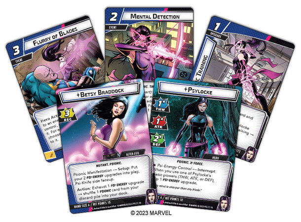 Marvel Champions TCG Psylocke Exp Expansion Marvel Champions The Card Game 