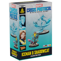 Marvel Crisis Protocol Iceman/Shadowcat Utvidelse til Marvel Crisis Protocol