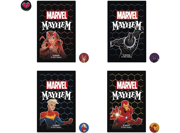 Marvel Mayhem Kortspill Norsk utgave