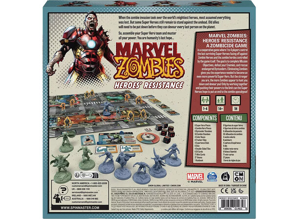 Marvel Zombies Heroes Resistance Brädspel 