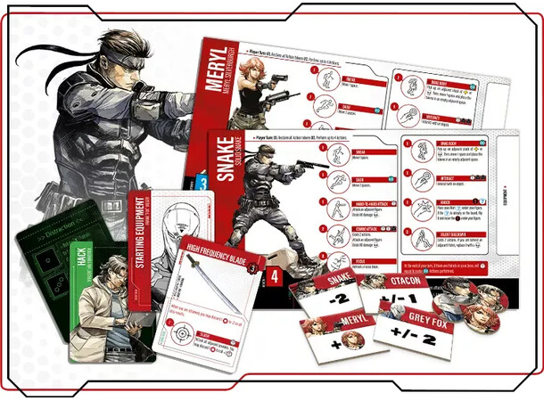 Metal Gear Solid Board Game Brädspel Retail Edition 