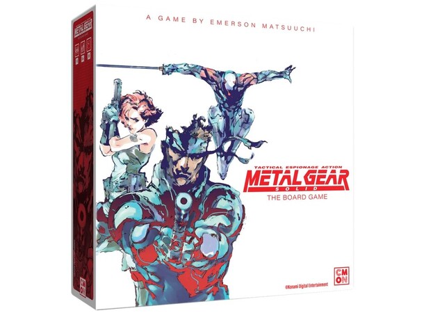 Metal Gear Solid Board Game Brädspel Retail Edition 