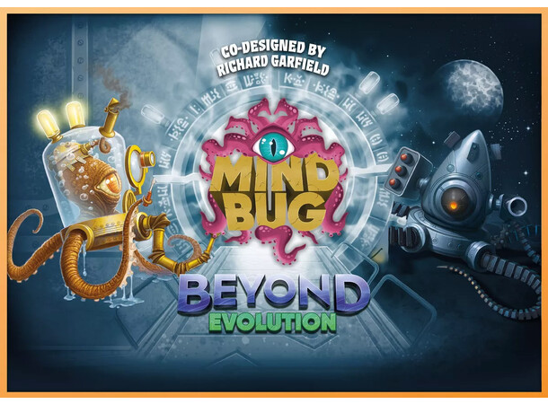 Mindbug Beyond Evolution Kortspel Frittstående Expansion till Mindbug 