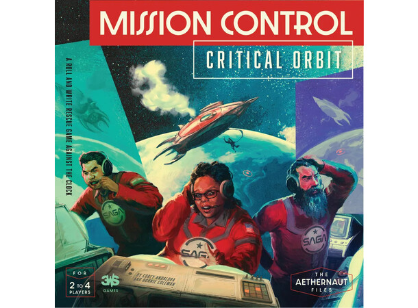 Mission Control Critical Orbit Brädspel 