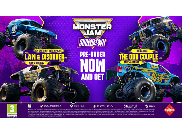 Monster Jam Showdown PS5 Day One Edition