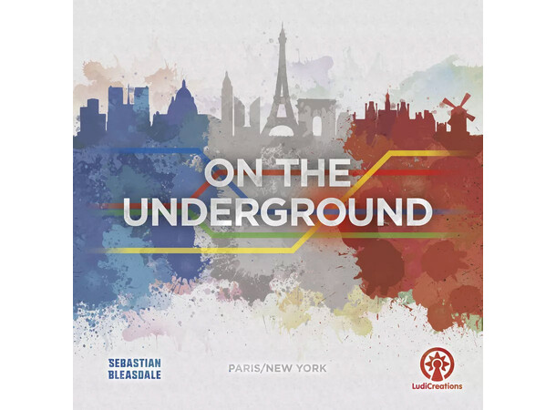 On the Underground Paris/New York Brädspel 