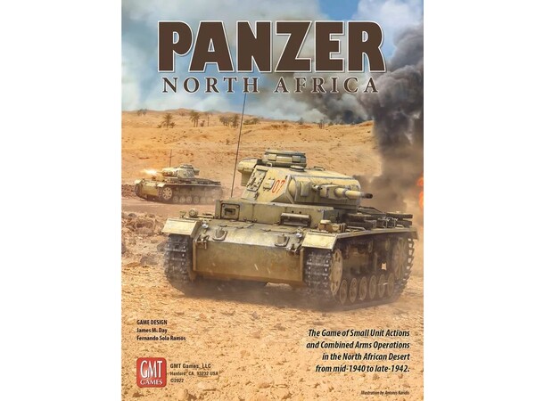 Panzer North Africa Brädspel 