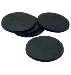 Plastbas Svart Round - 50mm (5 st) Green Stuff World