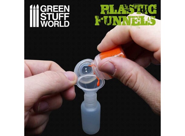 Plastic Funnels - Trattar plast (10 st) Green Stuff World 