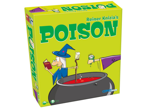 Poison Kortspel Svensk utgåva 