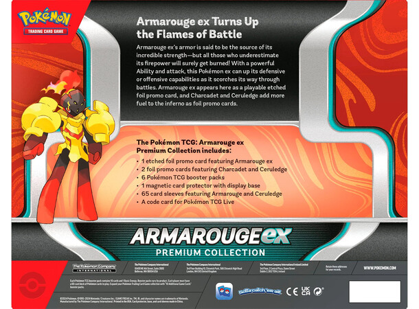 Pokemon Armarouge ex Premium Collection 