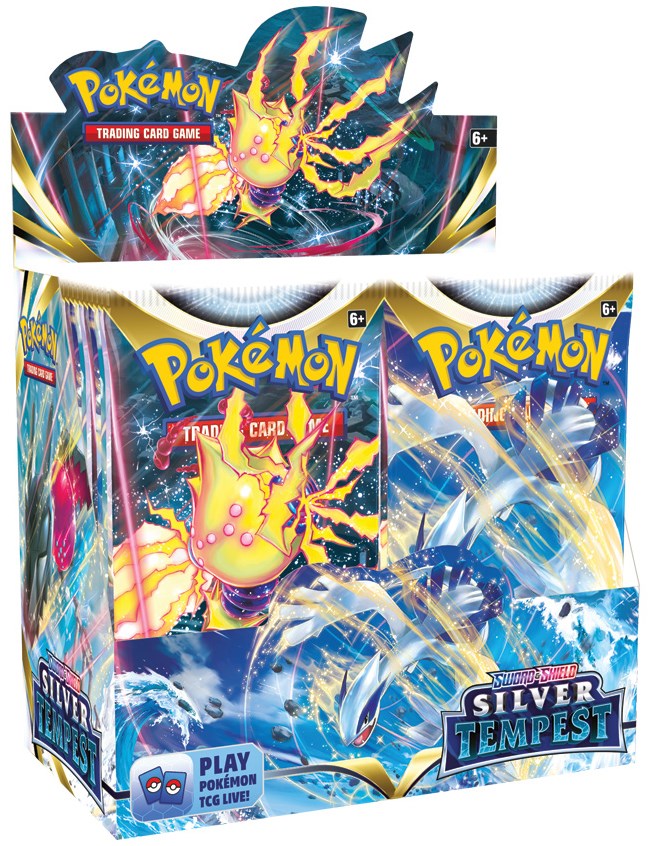 Pokemon Silver Tempest Booster Box Gamezone.no