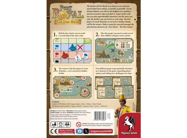Port Royal The Dice Game Brädspel 
