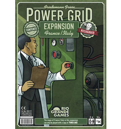 Power Grid Italy/France Expansion Utvidelse til Power Grid Recharged