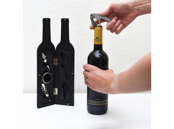 Presentset Vinflaska - 5 delar Wine Gift Set 