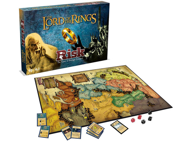 RISK Lord of the Rings Brettspill