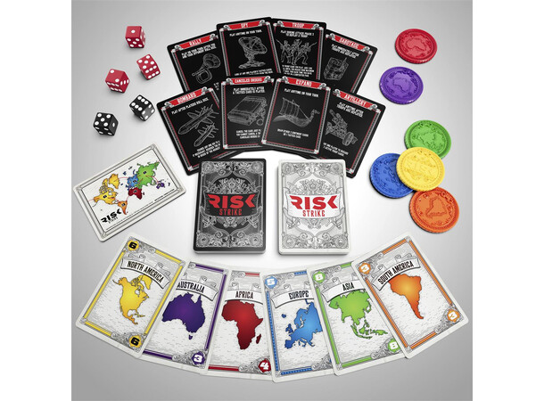 Risk Strike Brädspel