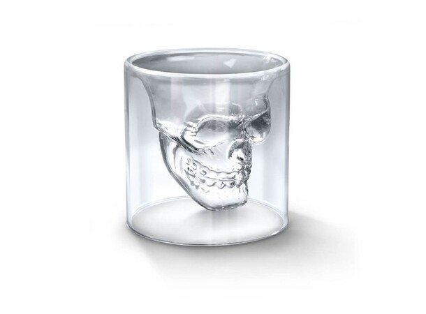 Skalle Shotteglas - 1 st Skull Shot Glass 