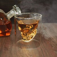 Skalle Shotteglas - 1 st Skull Shot Glass