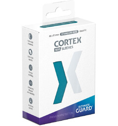 Sleeves Cortex Petrol 100 st - 66x91 Ultimate Guard Standard Size
