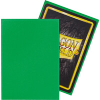 Sleeves Matte Apple Green x100 66x91 Dragon Shield