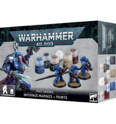 Space Marines Infernus + Paints Set