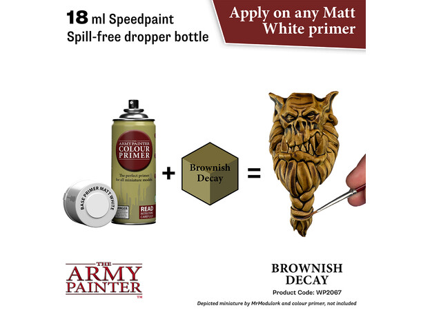 Speedpaint 2.0 Brownish Decay Army Painter - 18ml 