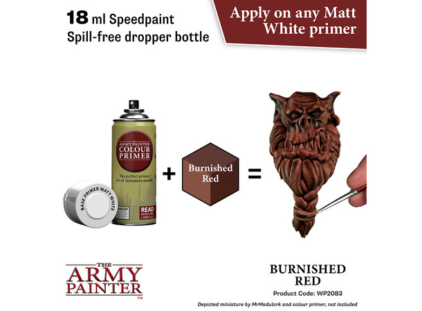 Speedpaint 2.0 Burnished Red Army Painter - 18ml 