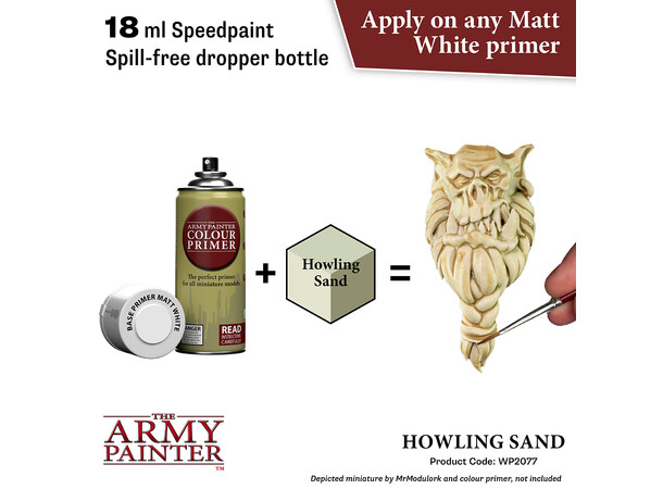 Speedpaint 2.0 Howling Sand Army Painter - 18ml 