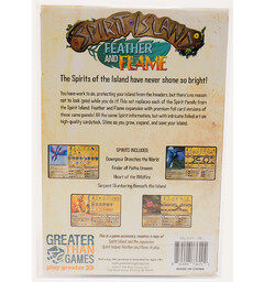 Spirit Island Foil Panels Feather/Flame