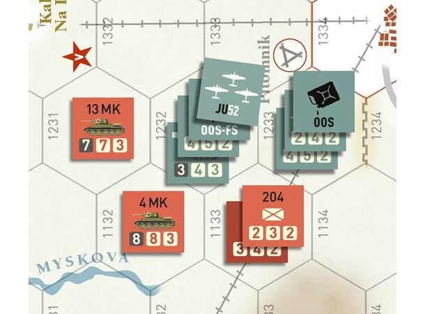 Stalingrad Roads Brädspel Battle on the Edge of the Abyss 