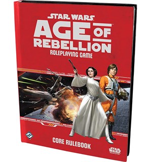 Star Wars Age of Rebellion Core Rulebook Roleplaying Game 