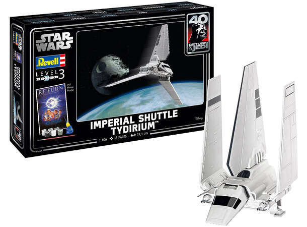 Star Wars Imperial Shuttle Tydirium Revell 1:106 Byggesett