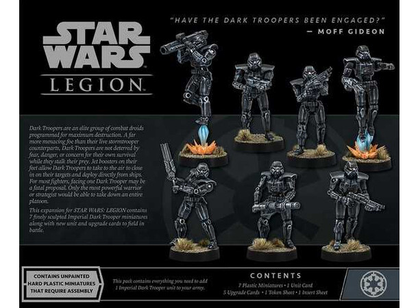 Star Wars Legion Dark Troopers Exp Expansion till Star Wars Legion 