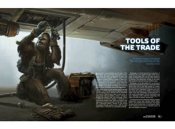 Star Wars RPG EoE Special Modifications Edge of the Empire Roleplaying Game 