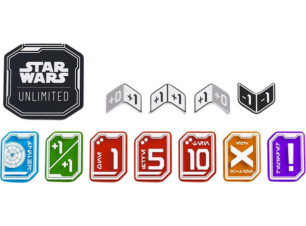 Star Wars Unlimited Acrylic Tokens Pro GameGenic - 55 stk 