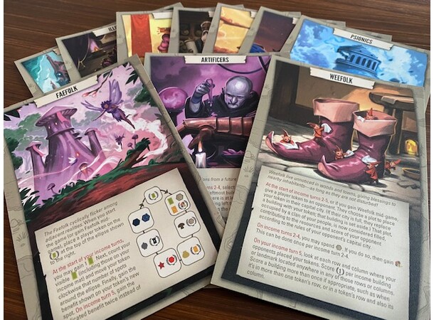 Tapestry Fantasies & Futures Expansion Expansion till Tapestry 
